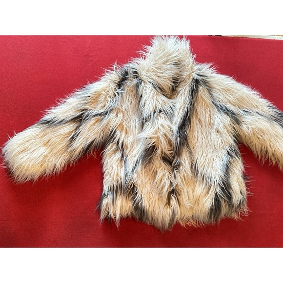 Zara Mongolian Faux Fur Shaggy Jacket, NWT, M - Picture 6 of 16